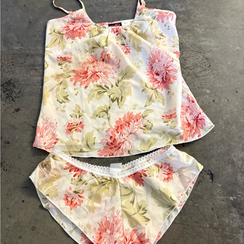 Floral Print Women's Sleepwear Set